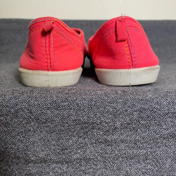 Lace Up Canvas Shoe- Barbie, Vibrant, Bright Pink - Picture 5 of 13